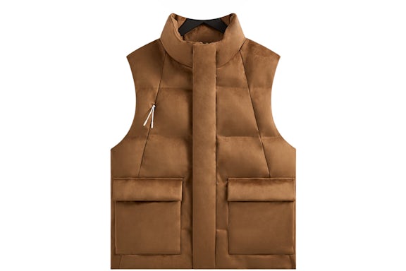 Kith Bonded Microsuede Midi Vest Mesa