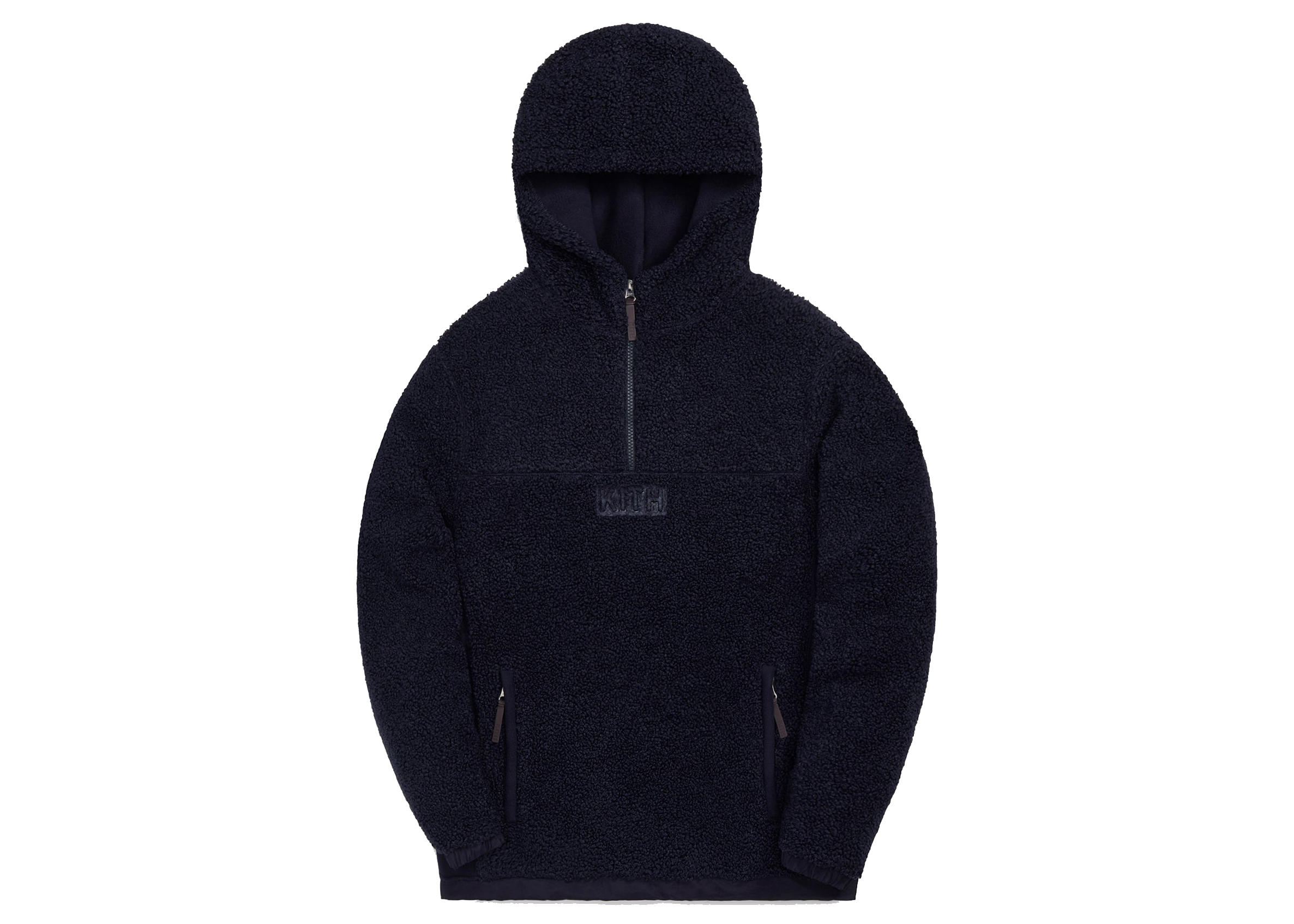 Kith Bonded Sherpa Hoodie Nocturnal Men's - FW21 - US