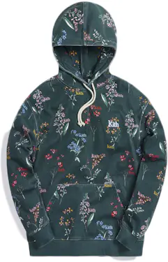 Kith Williams 2 Floral Hoodie Navy - FW18