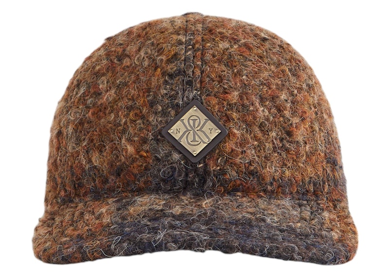 Kith Boucle Check Suede Brim Aaron Cap Kindling Men
