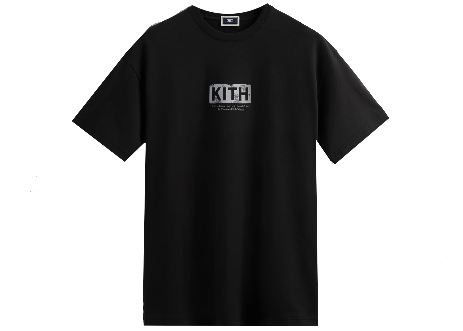 Kith Branded Arts Eroded Logo Student Tee Black Men's - SS22 - US