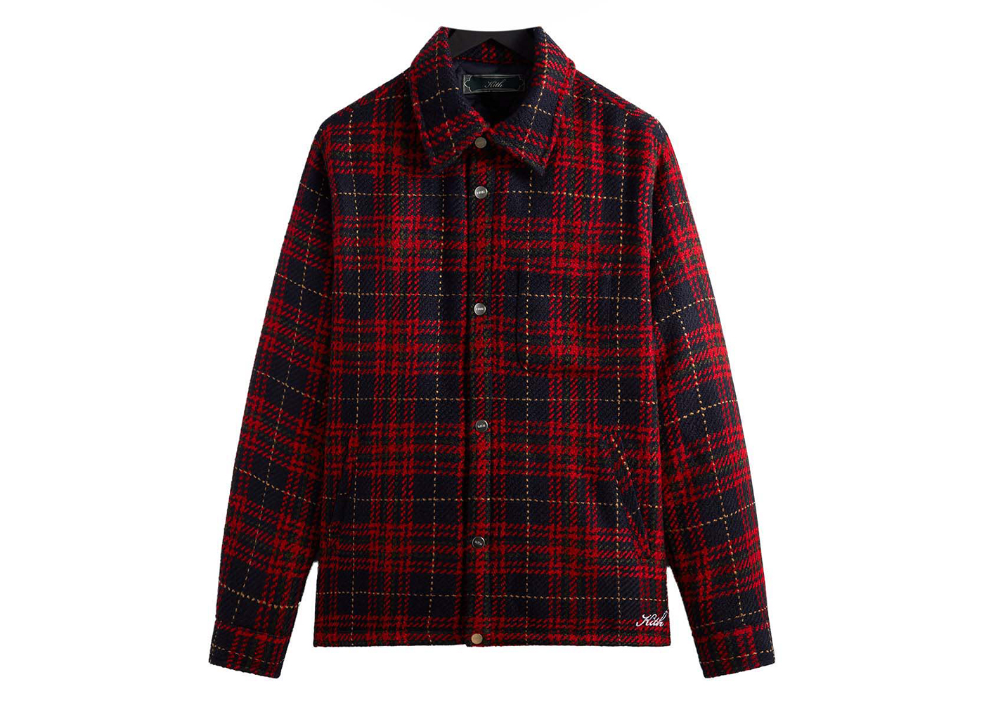 Kith Brixton Puffed Shirt Jacket Nocturnal Men's - FW23 - US