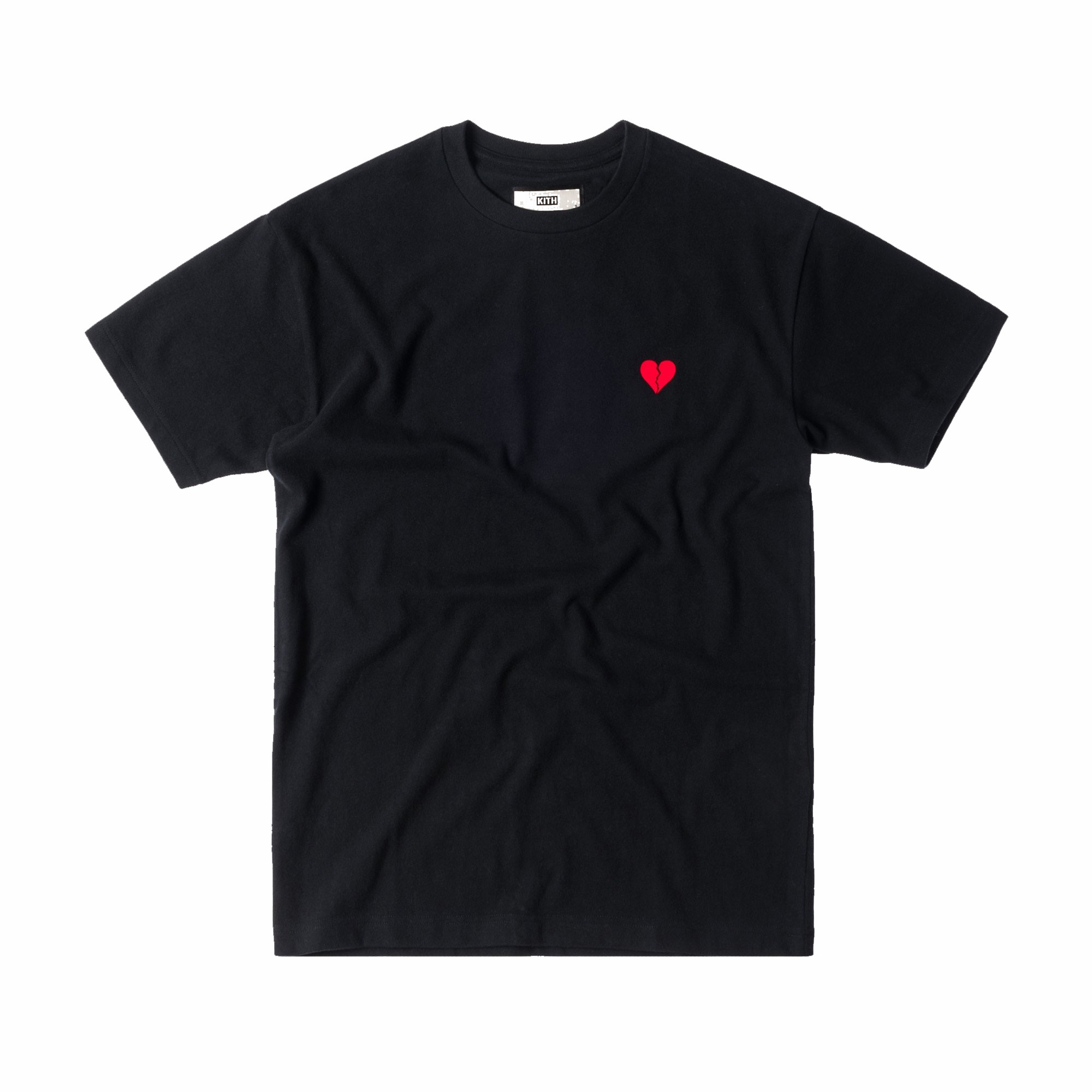 Kith Broken Hearts Tee Black Men's - SS17 - US