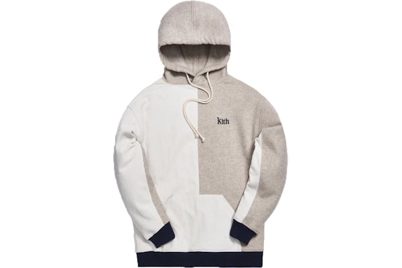 Kith Bryant Combo Hoodie Ivory/Multi