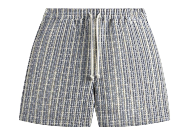 Pantalón corto Kith Bubble Check Active Light Indigo