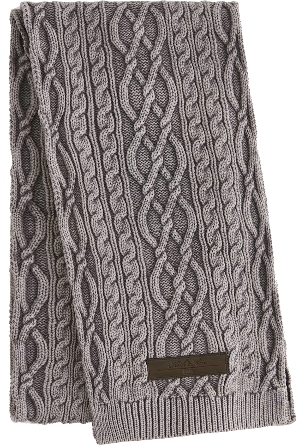 Kith Cable Knit Scarf Quicksand - FW21 - US