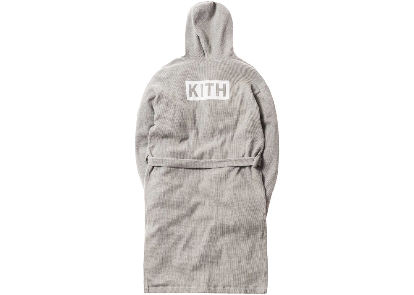 Kith Calux Waffle Robe Heather Grey Men's - FW17 - US