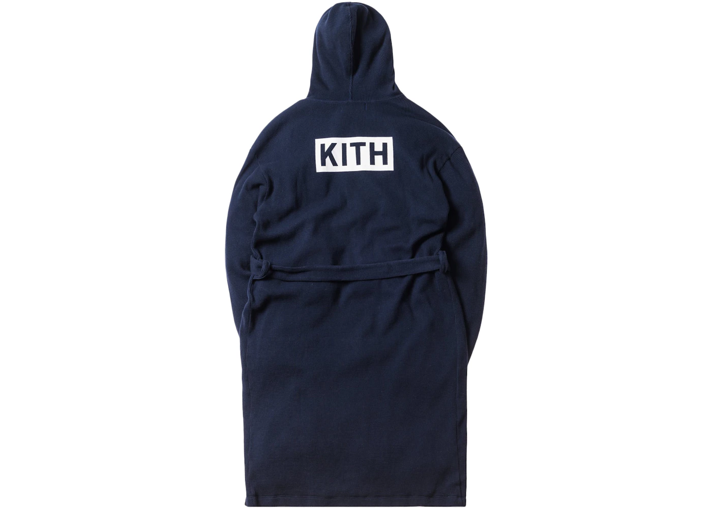Kith Calux Waffle Robe Navy Men's - FW17 - US