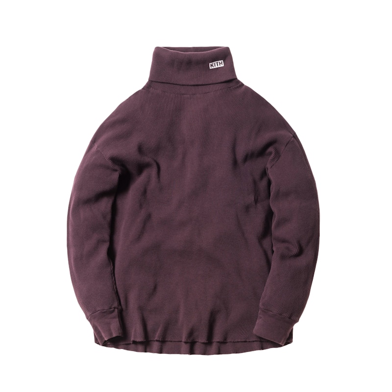 Kith calux waffle on sale hoodie