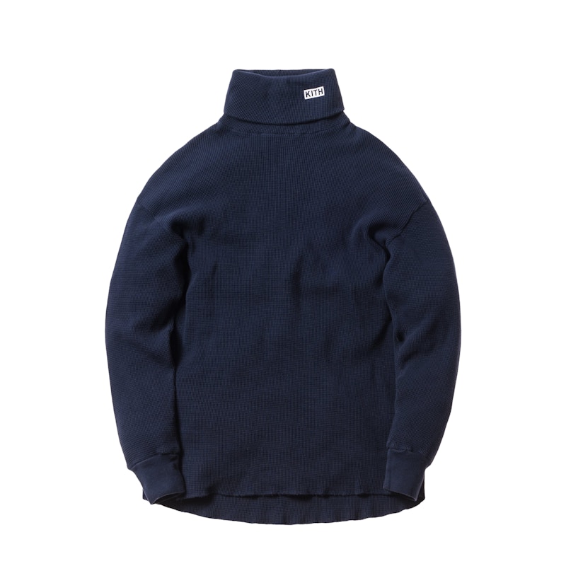 Kith calux waffle sales hoodie