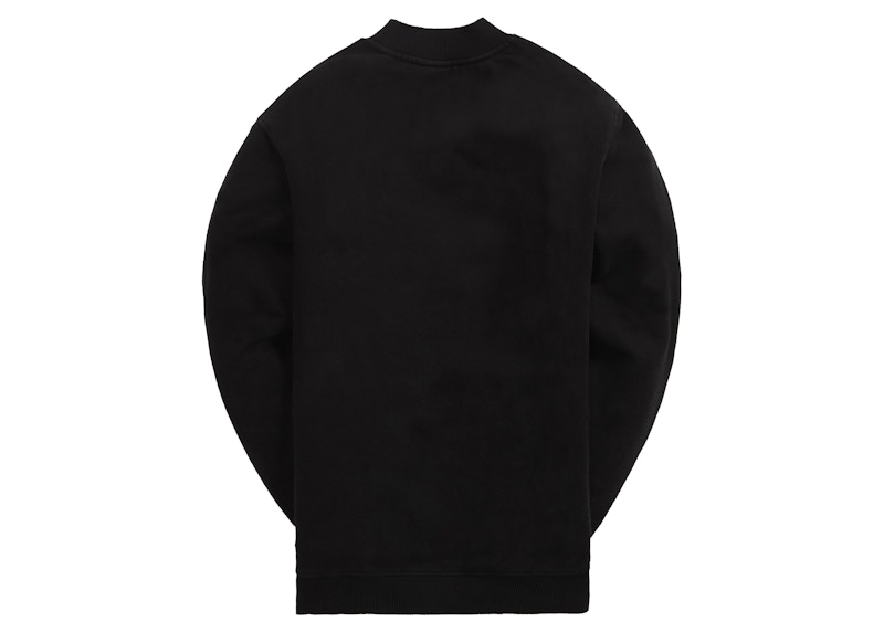 Kith Carlisle Mockneck Sweatshirt Black 男士- FW21 - TW