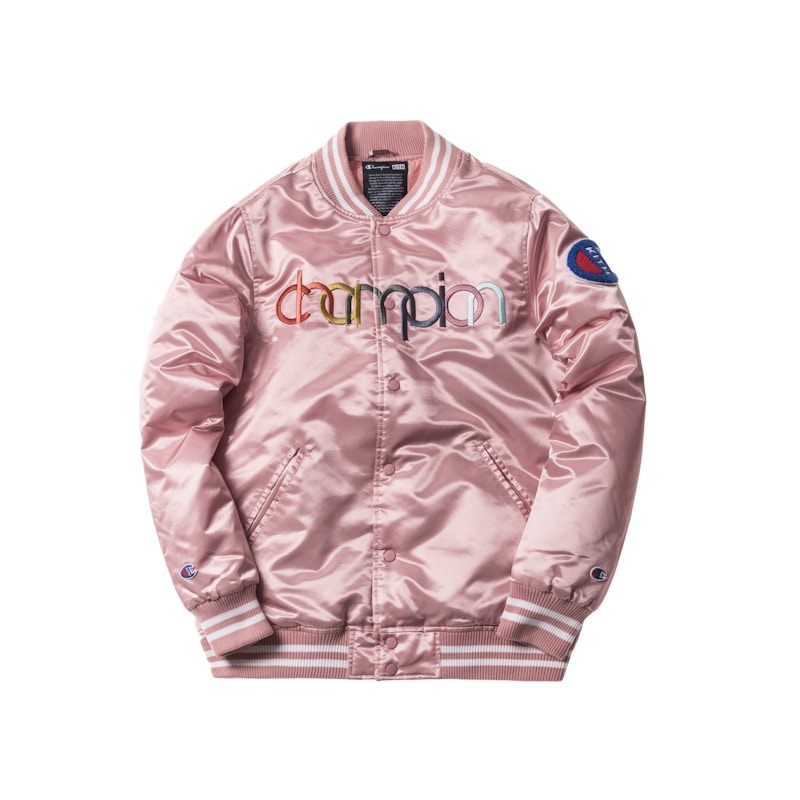 Pink champion clearance bomber jacket