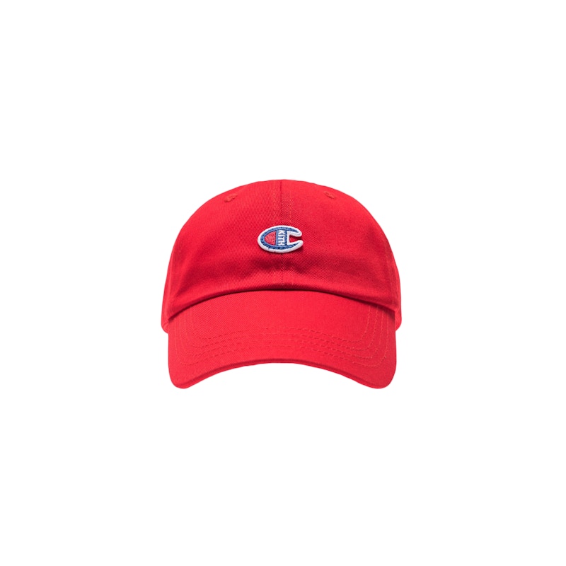 champion hat red