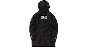 Kith Champion Extended Hoodie Black