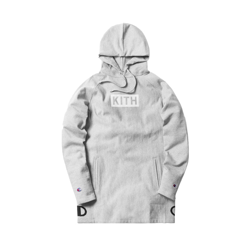 Kith x champion store extended hoodie