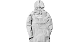 Kith Champion Extended Hoodie Heather Grey