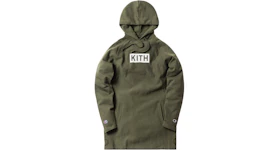 Kith Champion Extended Hoodie Olive