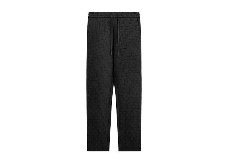 Kith Check Quilt Elmhurst Pant Black