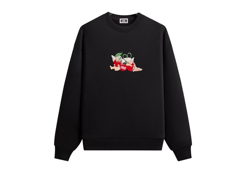 未使用　KITH フロックドモノグラムネルソンクルーネックトレーナー KITH（キス） Flocked Monogram Nelson Crewneck フロッキー加工