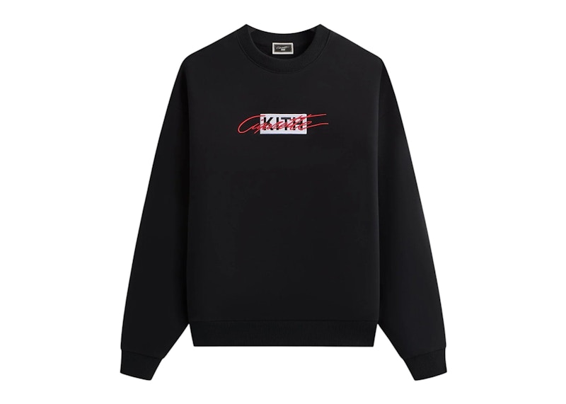 Kith Cigarette Racing Legend Nelson Crewneck Black