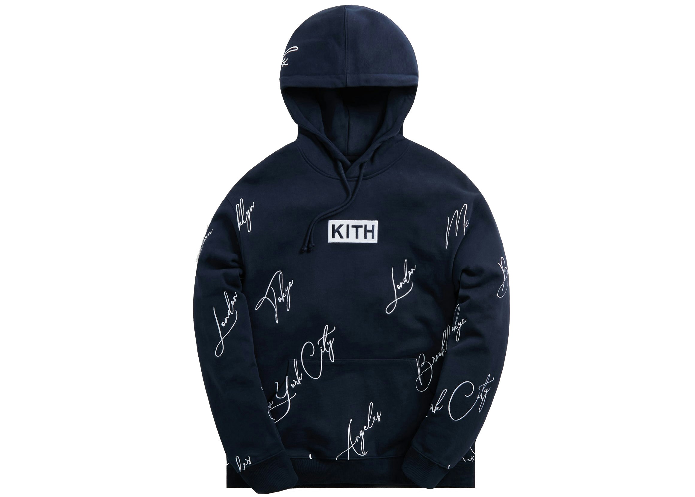Kith City Script Hoodie Nocturnal - FW21 - US