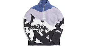 Kith Claremont Sherpa Quarter Zip Blue/Multi