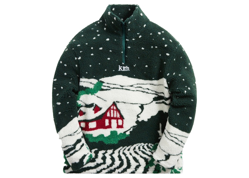 Kith Claremont Sherpa Quarter Zip Stadium Men's - FW21 - US