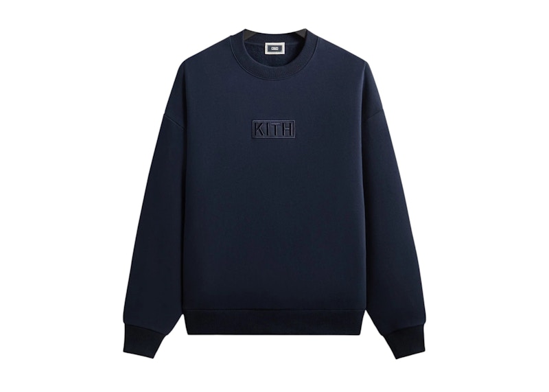KITH Classic Crewneck スウェット Kith Classic Logo Nelson Crewneck Nocturnal Men's - SS26 - US