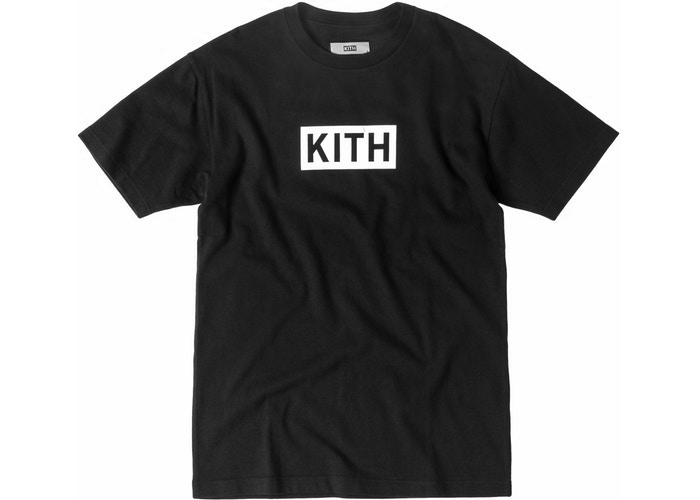 Kith Classic Logo Tee Black