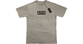 Kith Classic Logo Tee Heather Grey/Black