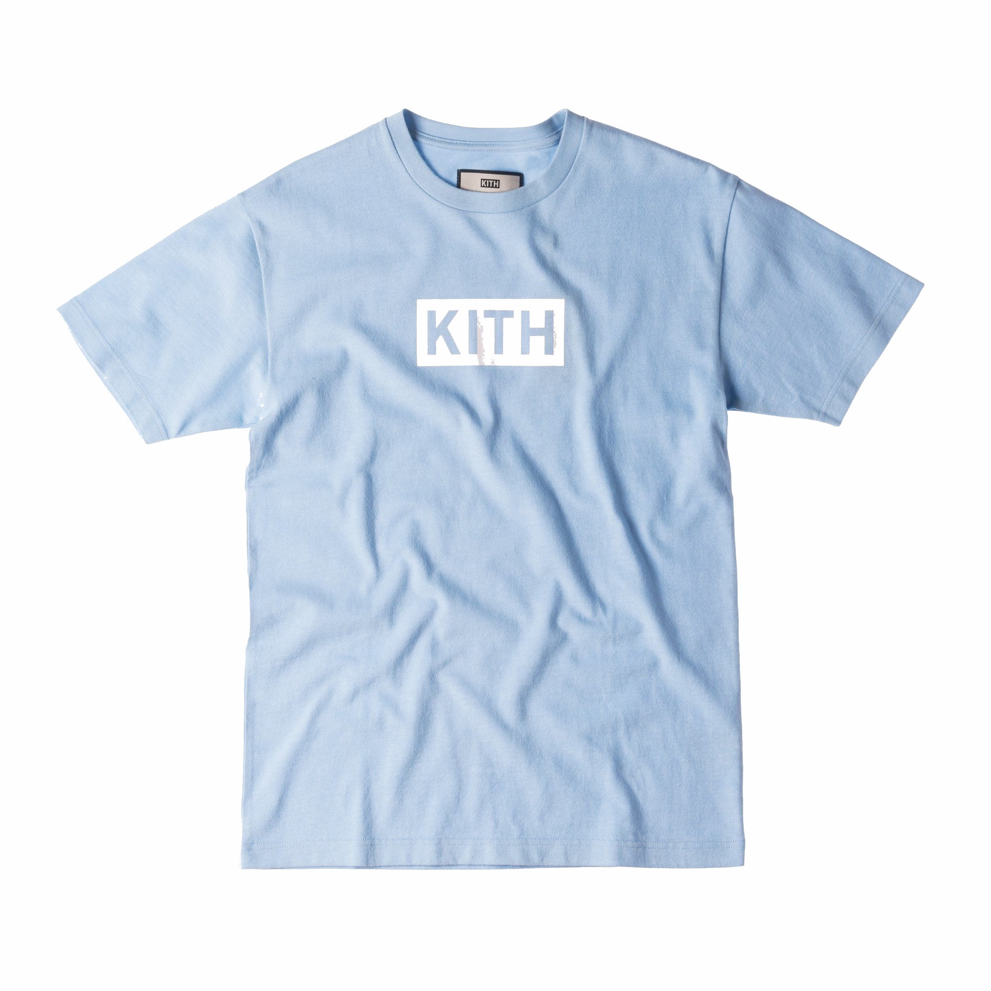 Kith Classic Logo Tee Light Blue Men's - SS17 - US