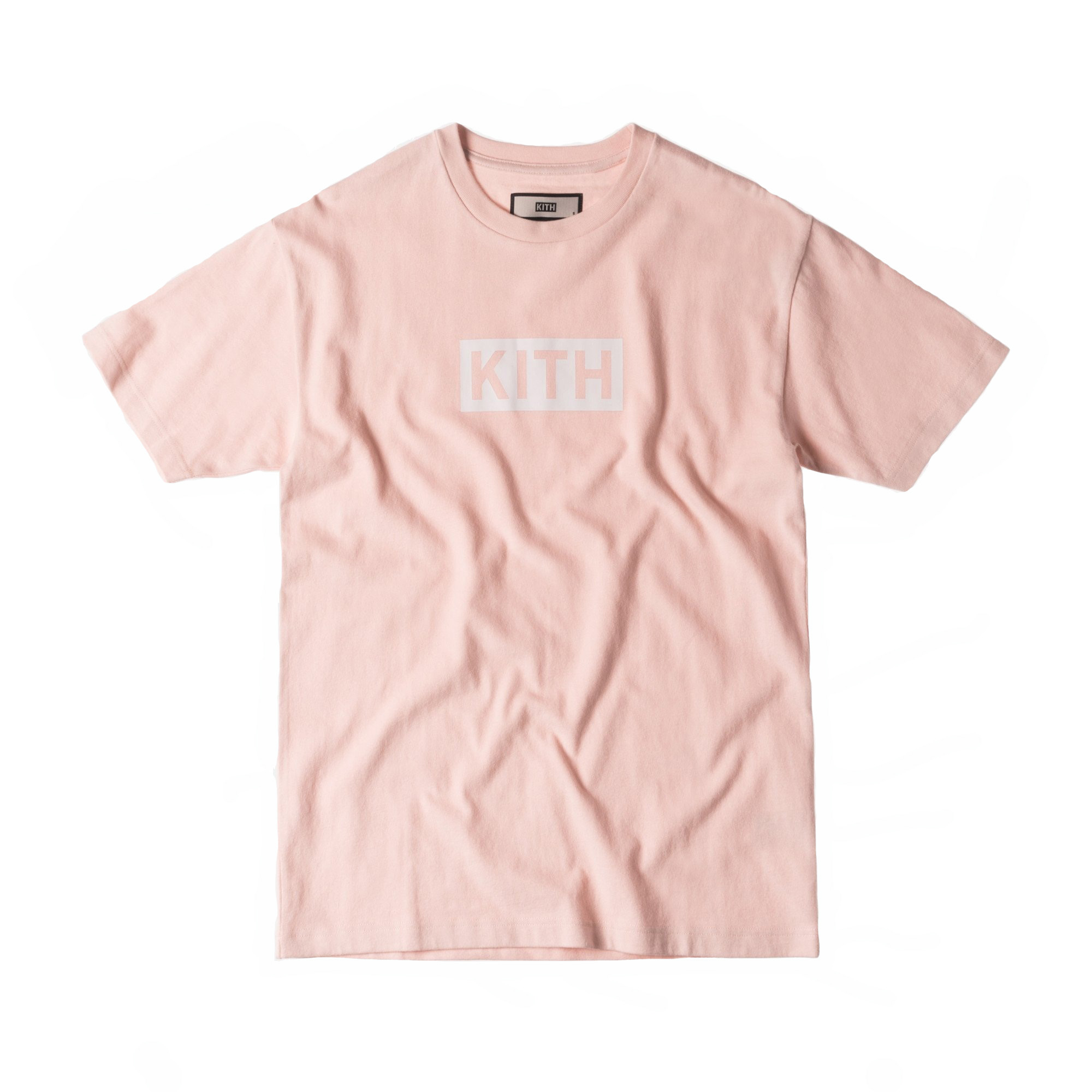 Kith Classic Logo Tee Light Pink Men's - SS17 - US