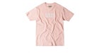 Camiseta Kith Classic Logo Rosa Claro