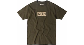 Kith Classic Logo Tee Olive