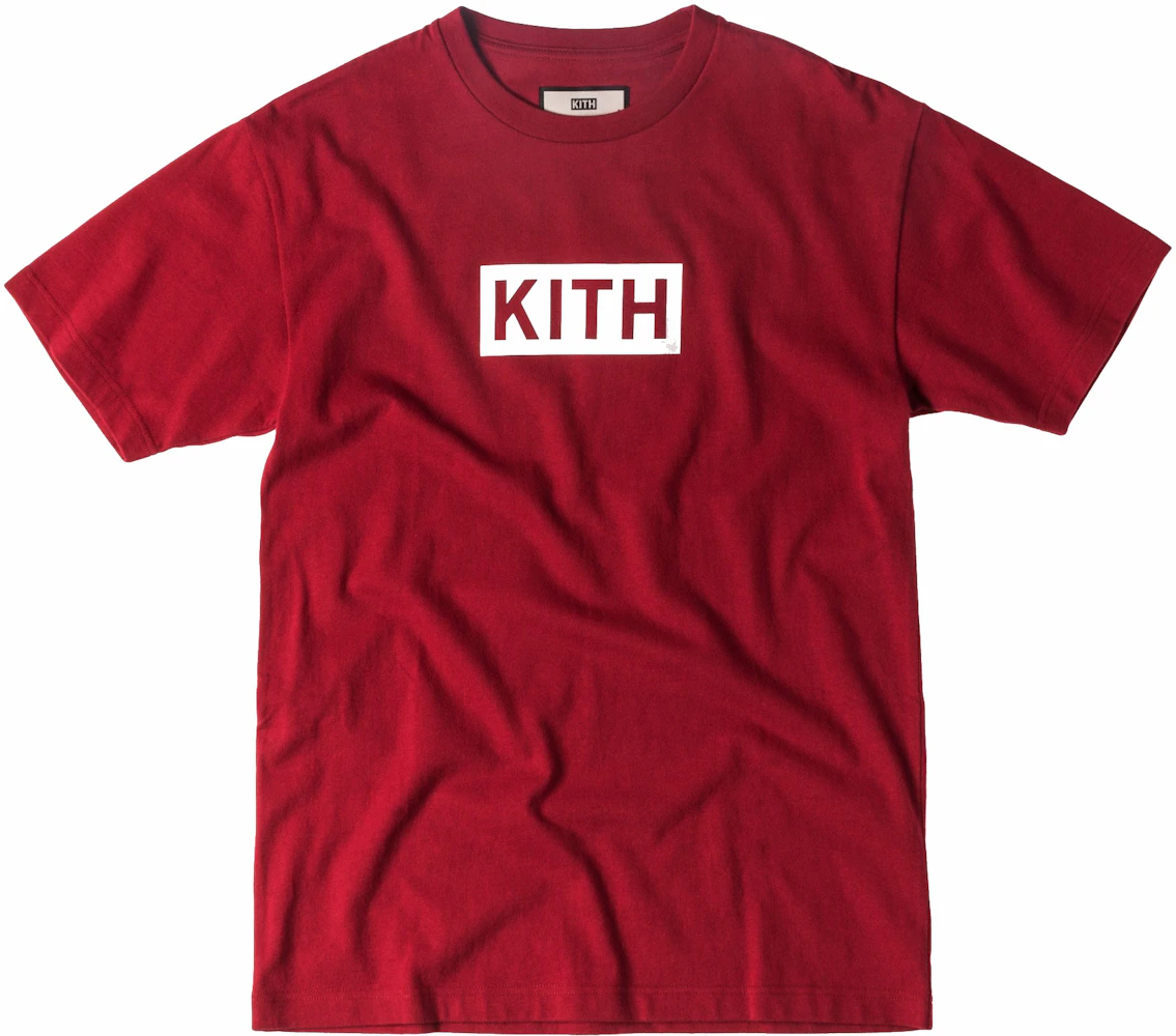 tæppe Hårdhed tildele Kith Classic Logo Tee Red - SS17 Men's - US
