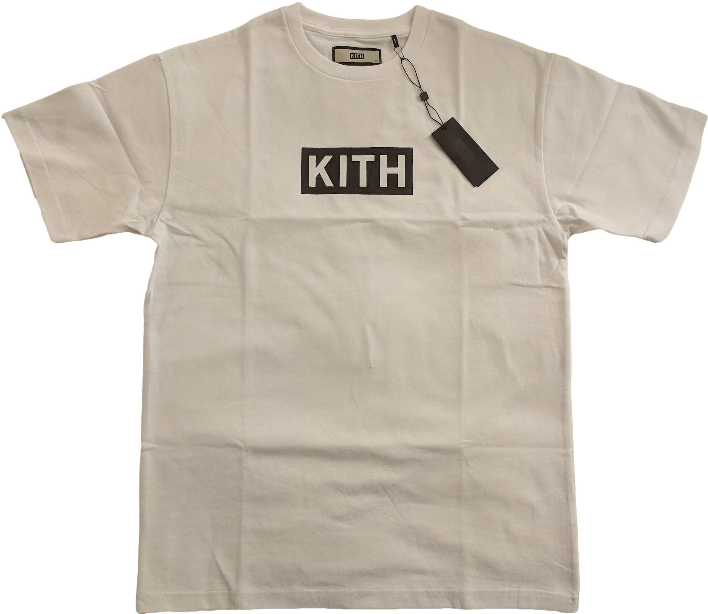 Kith Classic Logo Tee White/Black - SS18