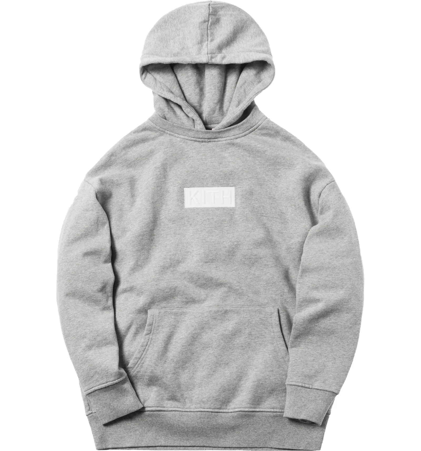 Kith battleship top grey hoodie