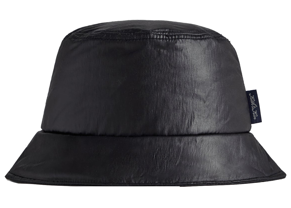 Kith Classic Puffer Bucket Hat Black - SS22