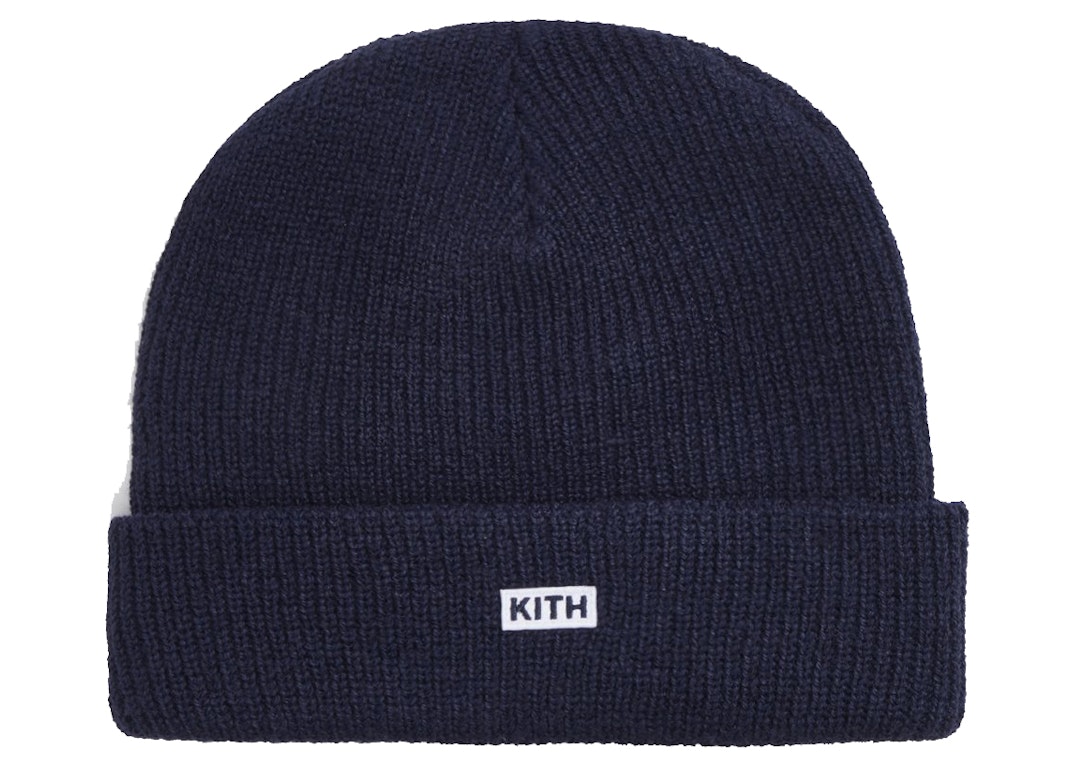 Pre-owned Kith Classic Rib Beanie Nocturnal