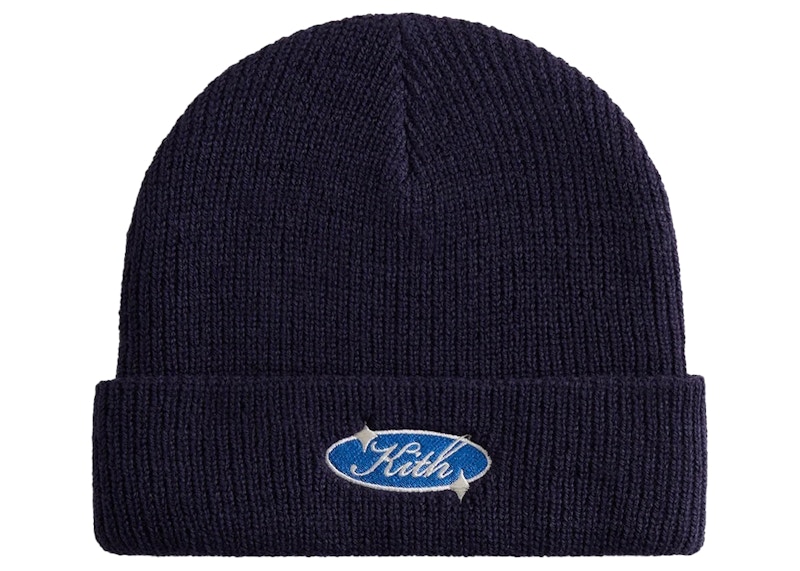 Kith Clean Script Acrylic Beanie Nocturnal - SS23 - JP