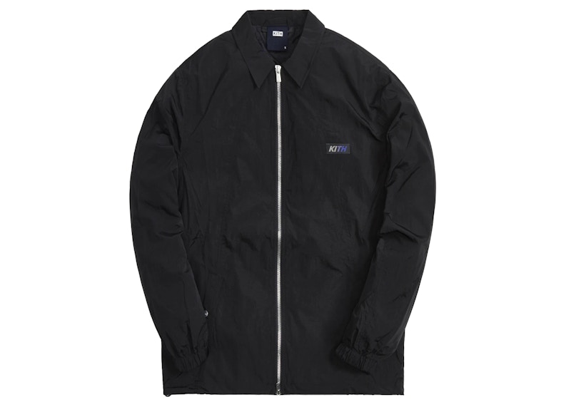 Kith Coaches Wrinkle Nylon Jacket Moonless Night