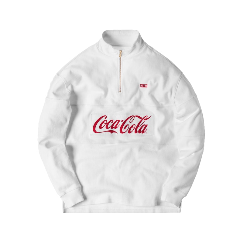 最終値下げ」KITH Coca-Cola 1/4 Zip RugbyサイズL - スウェット