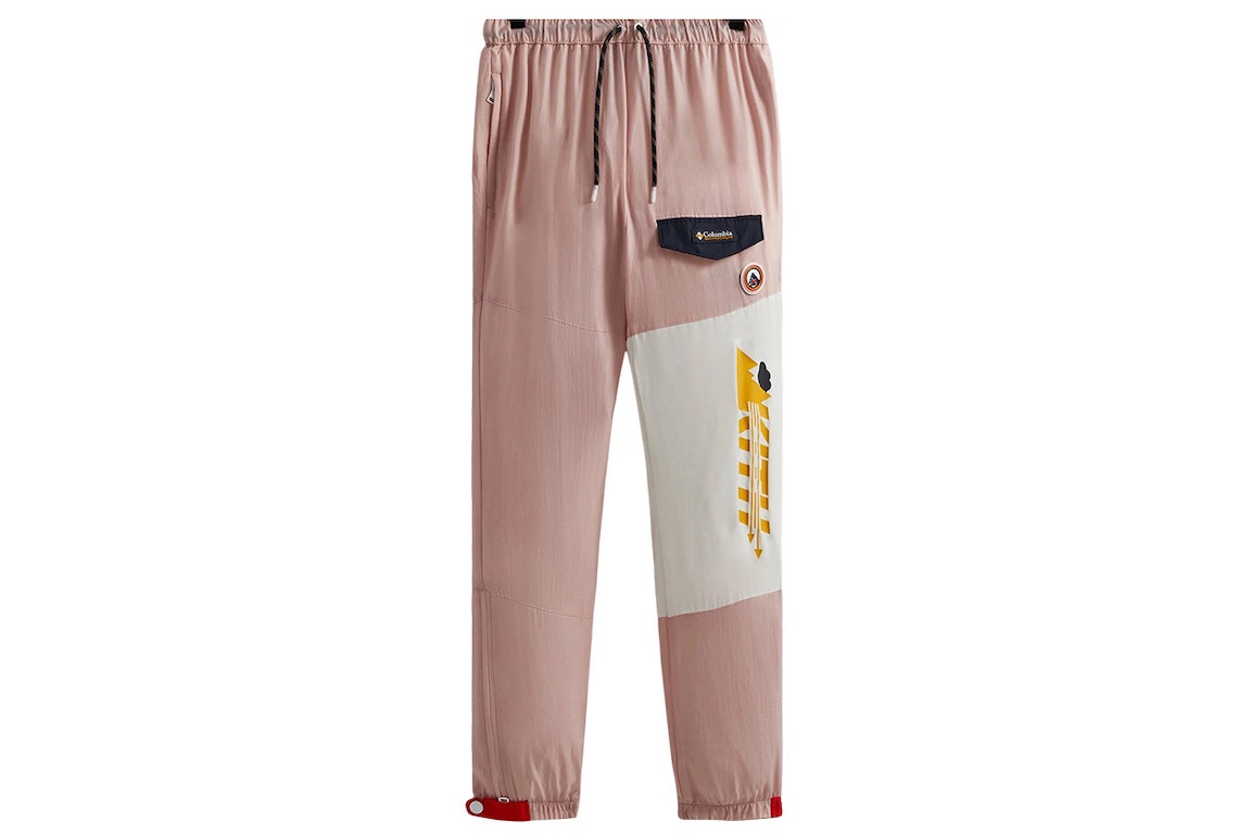 Pre-owned Kith Columbia Riptide Wind Pant Dusty Pink