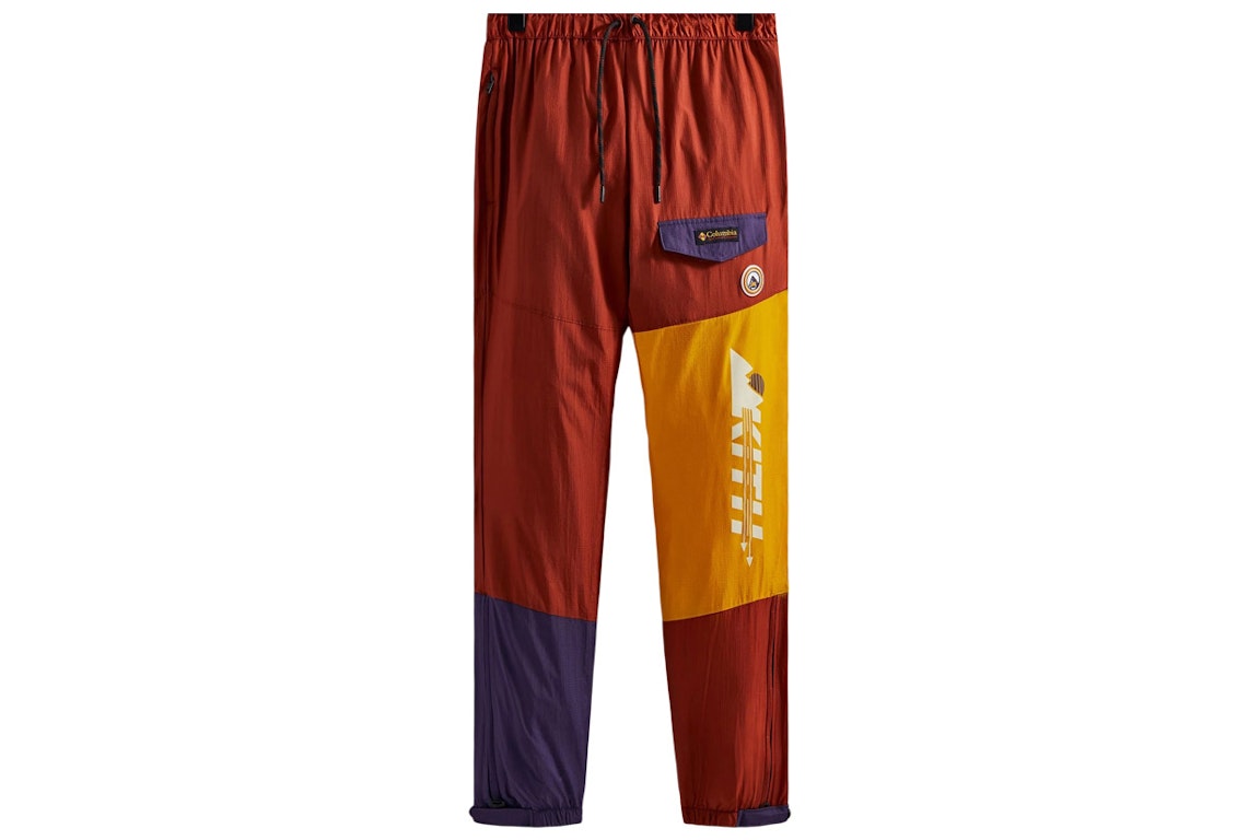 Pre-owned Kith Columbia Riptide Wind Pant Rusty