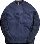 Kith Combo Knit Crewneck Cinder Men's - FW19 - US