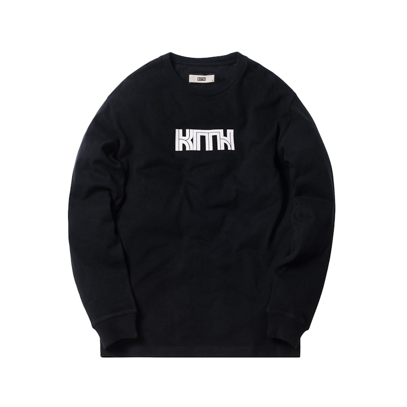 Maglietta Kith Community Sponsors L/S nera