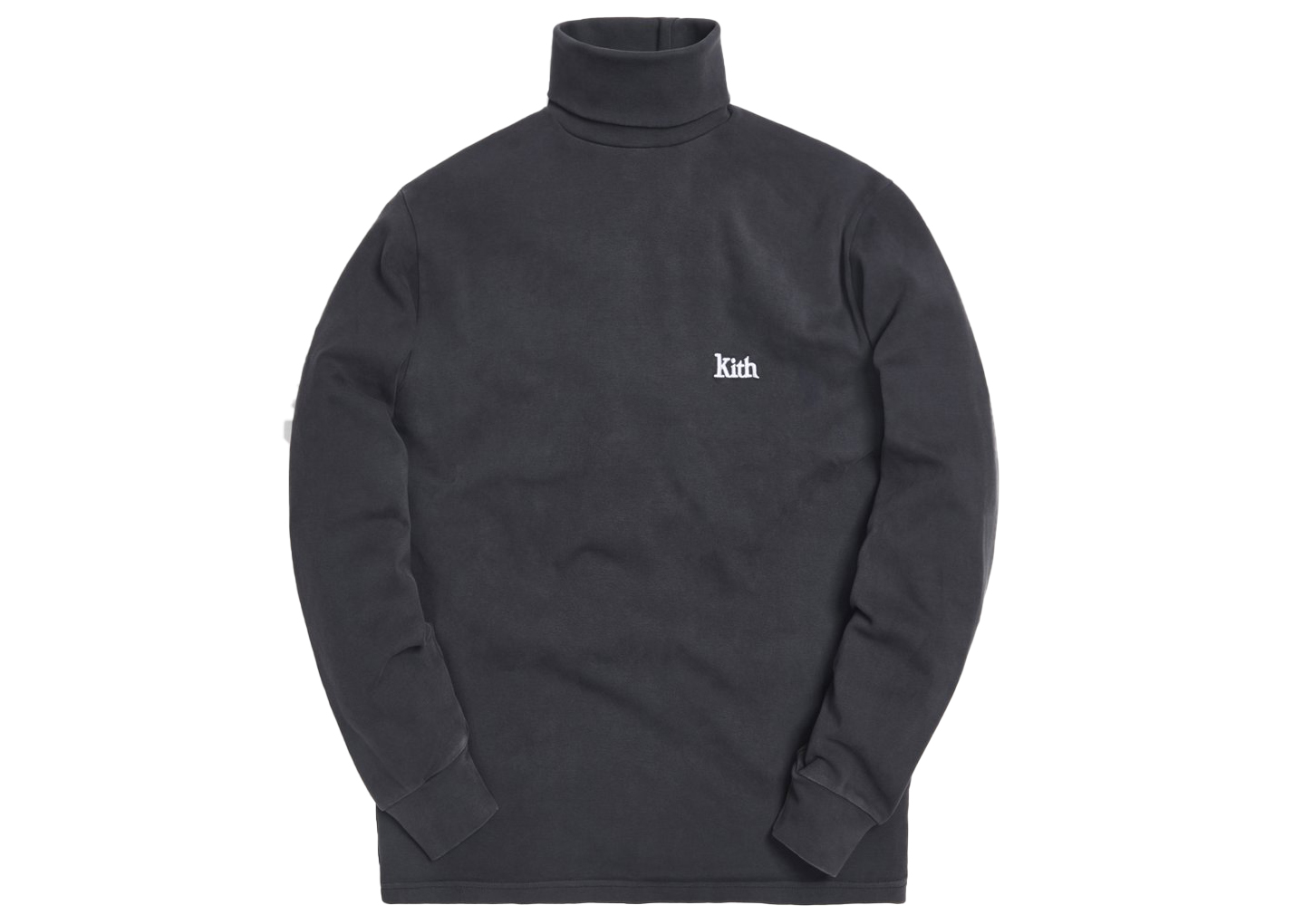 Kith Compact Knit Turtleneck Black Men's - FW20 - US