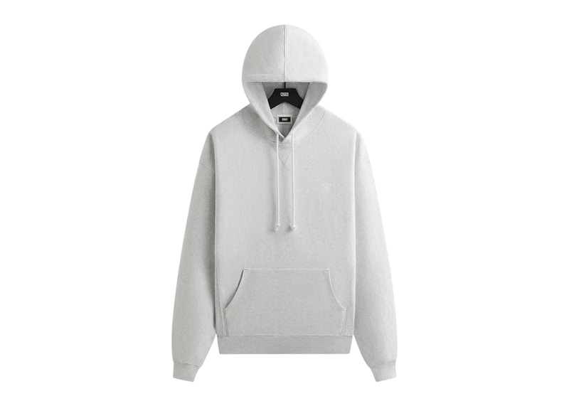 25SS 新作★ KITH Kith Compact Knit Williams III Hoodie Kith Compact Knit Williams III Hoodie (SS25) Light Heather