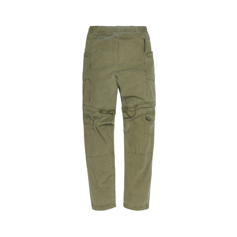 Kith Convertible Cargo Pant Olive Men's - FW20 - US