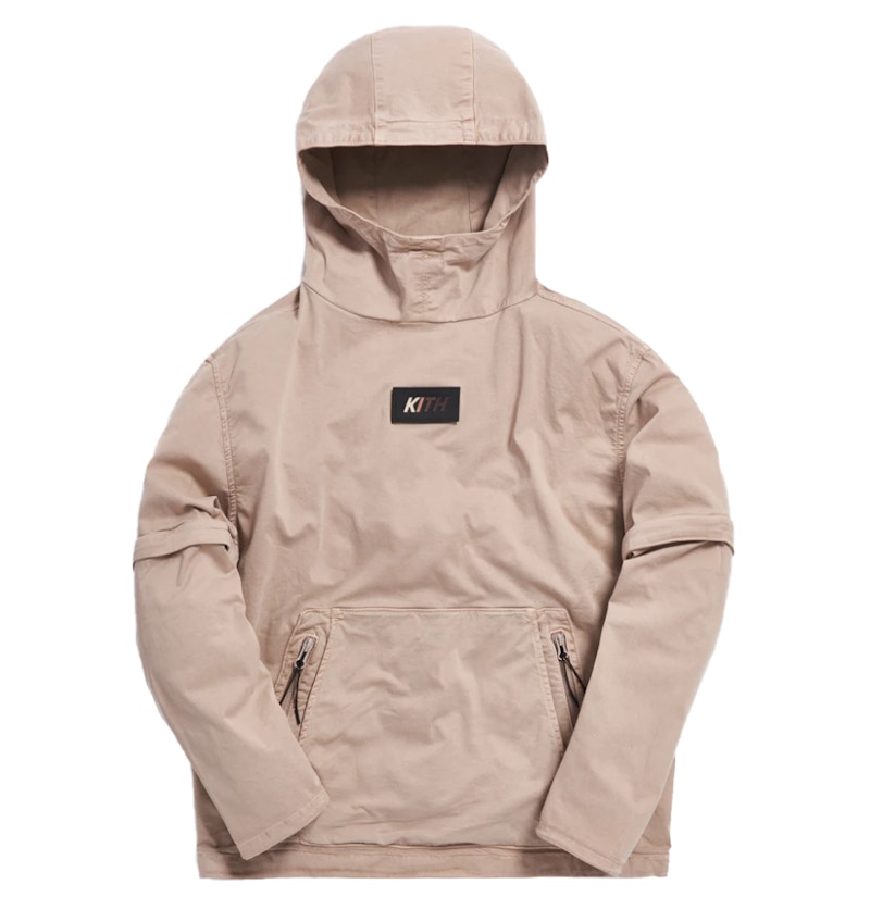 Kith Convertible Double Pocket Hoodie Cinder